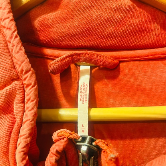 Free People Quilted Red Zip-Front Jacket - Picture 5 of 9